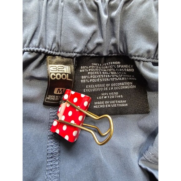 32 DEGREE Adjustable Waist Cropped TRAVEL PANTS Womens M Gray - Picture 5 of 7